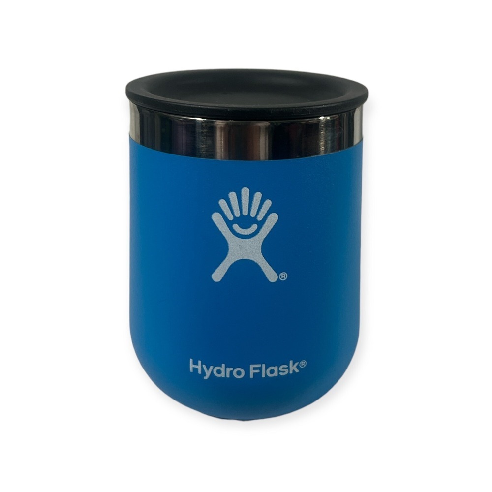 Hydro Flask Skyline Wine Stainless Steel Vacuum Insulated 10oz Blue